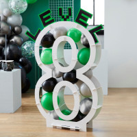 Game Level Luftballon Dekorations-Set