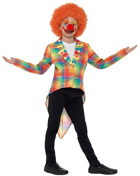 Kunterbunte Clown Jacke für Kinder 4