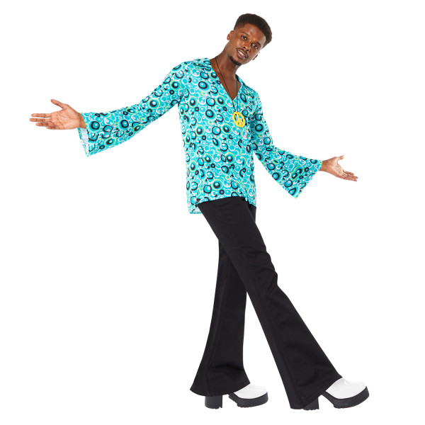 Hippie Disco Dancer Herrenhemd 5