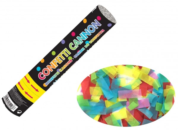 Konfetti-Kanone multi color 24cm