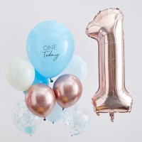 One Today Ballonset blau