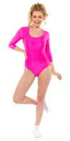 Pinker Langarm Body Clarissa
