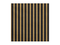 20 Black Celebration Servietten 33cm