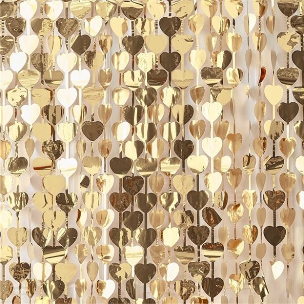 Golden Wedding Vorhang 1 x 2,5m 2