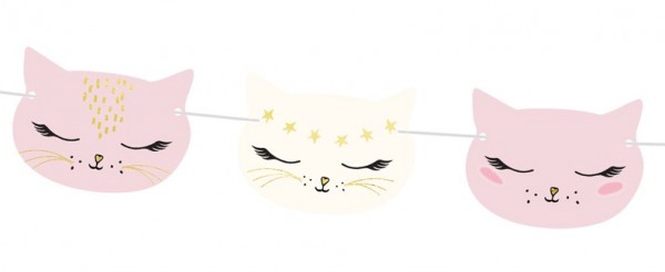 Katze Kiki Girlande 1,4m 2