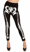 Skeleton Knochenleggins 75DEN