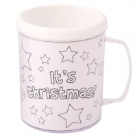 Christmas Becher zum Bemalen