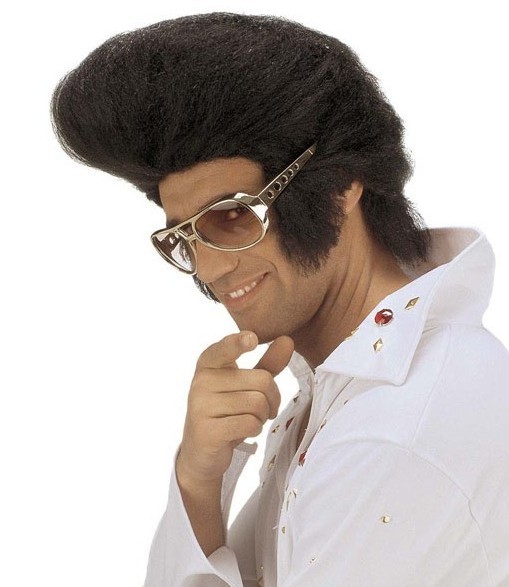 King Elvis Herren-Perücke