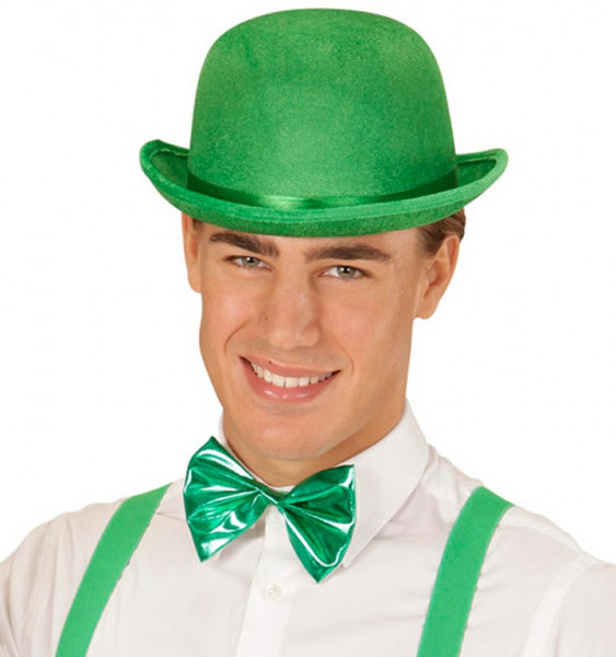 Grüner Irish Bowler Melonenhut