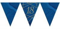 Luxurious 18th Birthday Wimpelkette 3,7m