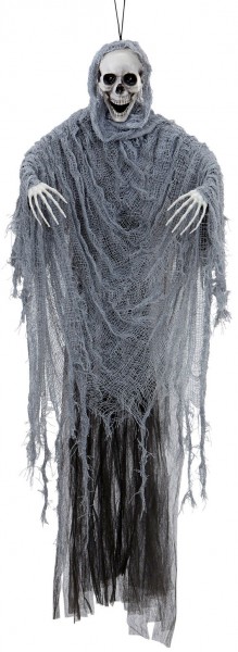 Erschreckendes Deko Skelett Sensenmann 100cm 2