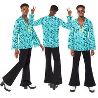 Vorschau: Hippie Disco Dancer Herrenhemd