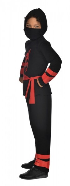 Ninja Kinderkostüm Schwarz 5