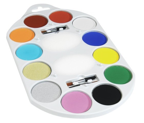 Buntes Gesichts & Körper Make Up 3