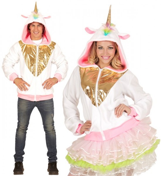 Einhornjacke Mit Goldenem Horn