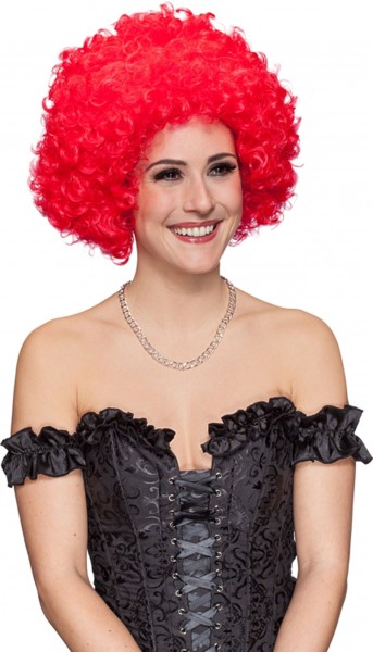 Rote Curls Damenperücke