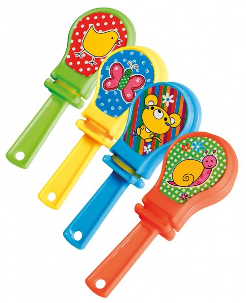 4 Kinder Handklappern 7 x 2,5cm