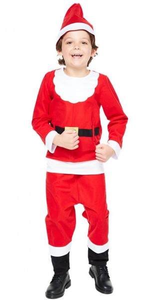 Kleiner Santa Weihnachtsmann Kostüm für Jungen 3