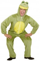 Vorschau: Plüschiges Froschkostüm Overall