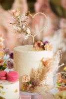Boho Summer Wedding Tortendeko 23cm