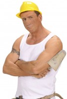 Gelber Bauarbeiter Helm