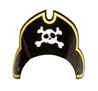 8 süße Piraten Seefahrer Hüte