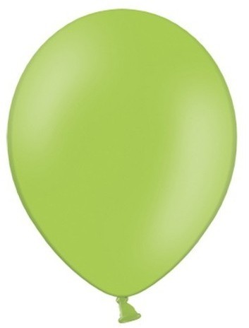 100 Partystar Luftballons apfelgrün 27cm
