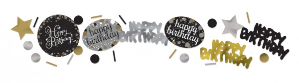 Golden Happy Birthday Streudeko 34g