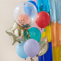 Vorschau: Buntes Partystar Ballon Bouquet