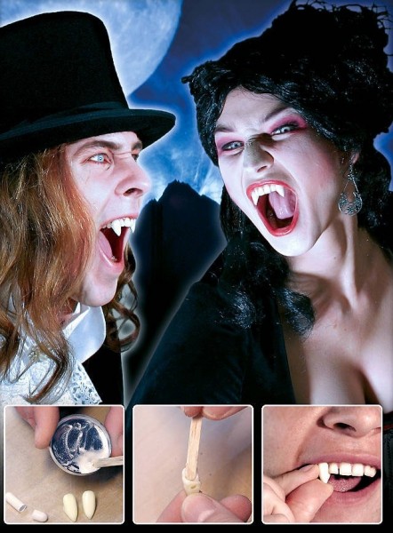 Abdruckmasse für Halloween Zähne