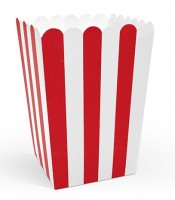 6 Südsee Piraten Snack Boxen 7 x 7 x 12,5cm