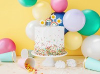 Vorschau: 10 Eco Pastell Ballons rosa 26cm