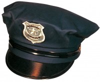 Stripper Polizisten Herrenmütze Schwarz