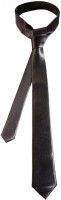 Schwarze Satin Krawatte