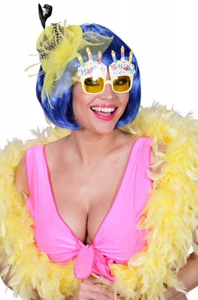 Farbenfrohe Happy Birthday Party Brille