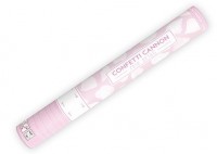 Konfetti Kanone Rosenblätter Weiß