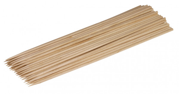 50 Holz Schaschlikspieße 20cm