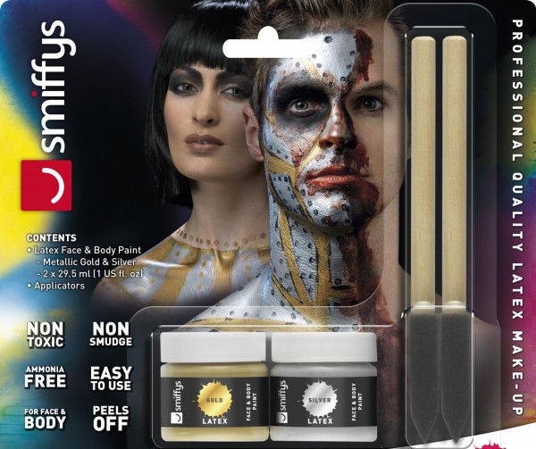 Flüssiges Metallic Latex Make Up