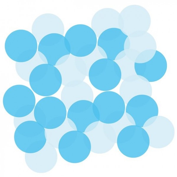 Konfetti blau 22 g