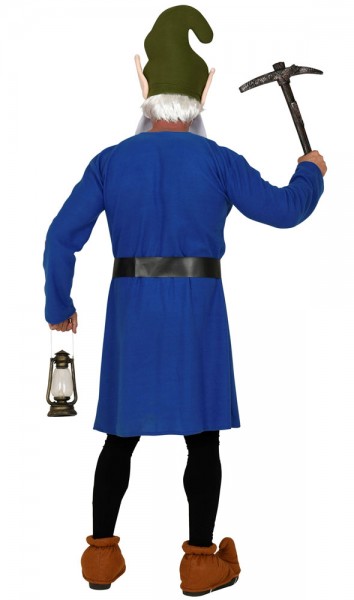 Zwergenkostüm für Erwachsene in Blau 3