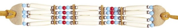 Indianer Armband Classic Weiß 2