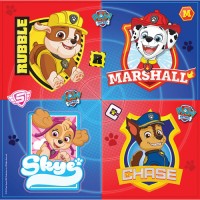 16 Paw Patrol Action Servietten 33cm