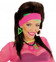Neon Stirnband 80er Jahre 2er Set