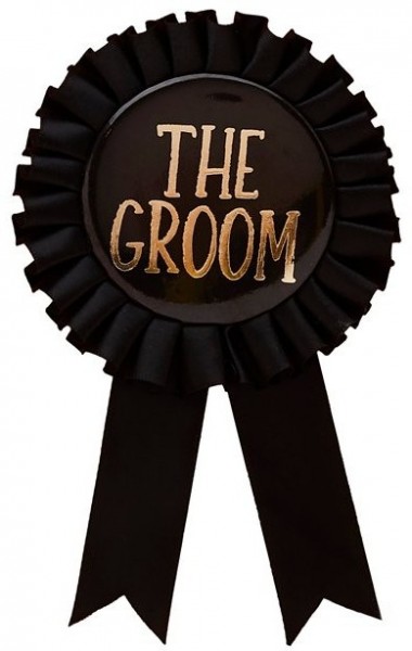 Schwarzer The Groom Button