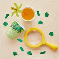 10 Jungle Vibes Pappbecher 250ml
