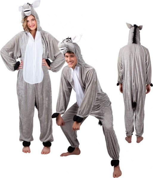 Unisex Esel Plüschkostüm
