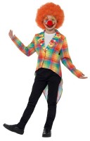 Vorschau: Kunterbunte Clown Jacke für Kinder