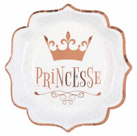 10 Princesse Pappteller 21cm