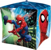Vorschau: Cubez Folienballon Spider-Man 38cm