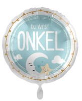 Du wirst Onkel Folienballon 71cm
